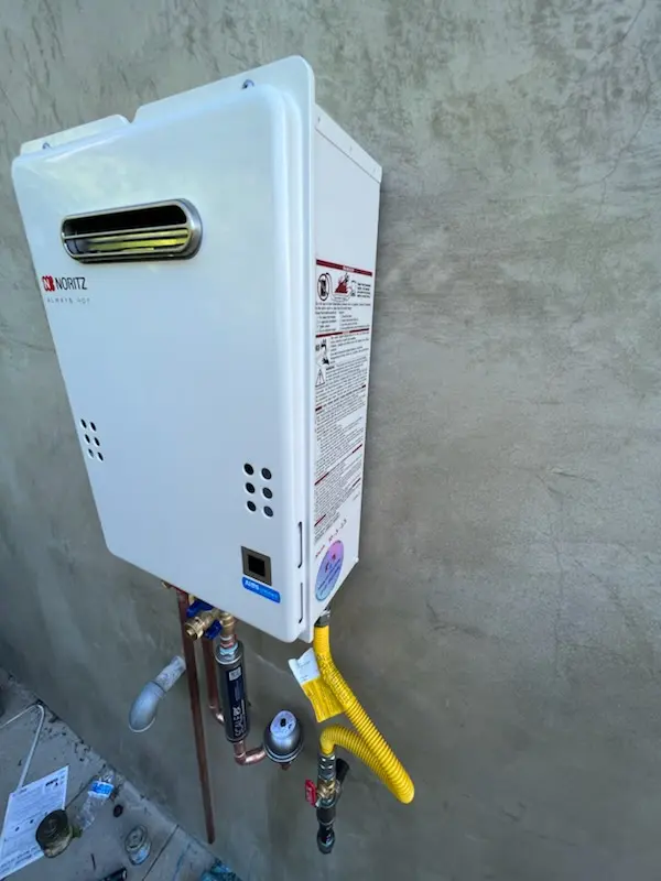 Tankless water heater installation for Cooper City homes